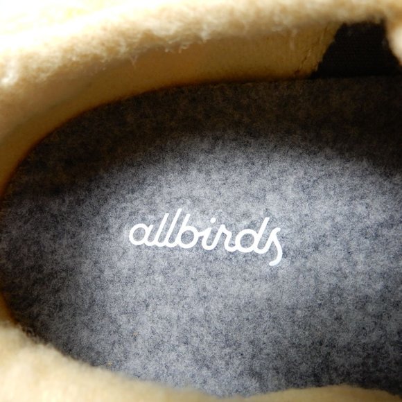 ALLBIRDS Wool Runner Sneakers Size 7 Lux Beige Yellow Merino Wool $110 - Picture 5 of 14